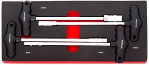 KROFTOOLS MÓDULO CHAVES DE CAIXA HEXAGONAIS 4 PÇAS 8588