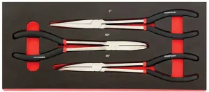 KROFTOOLS MÓDULO ALICATES EXTRA LONGOS 3 PÇAS 8593