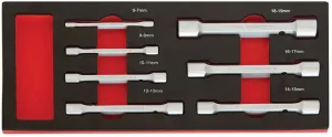 KROFTOOLS MÓDULO CHAVE HEX. TUBULAR 7 PÇAS 8598