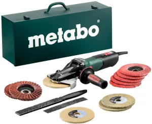 METABO REBARBADORA ANGULAR CABEÇA PLANAWEVF 10-125 QUICK