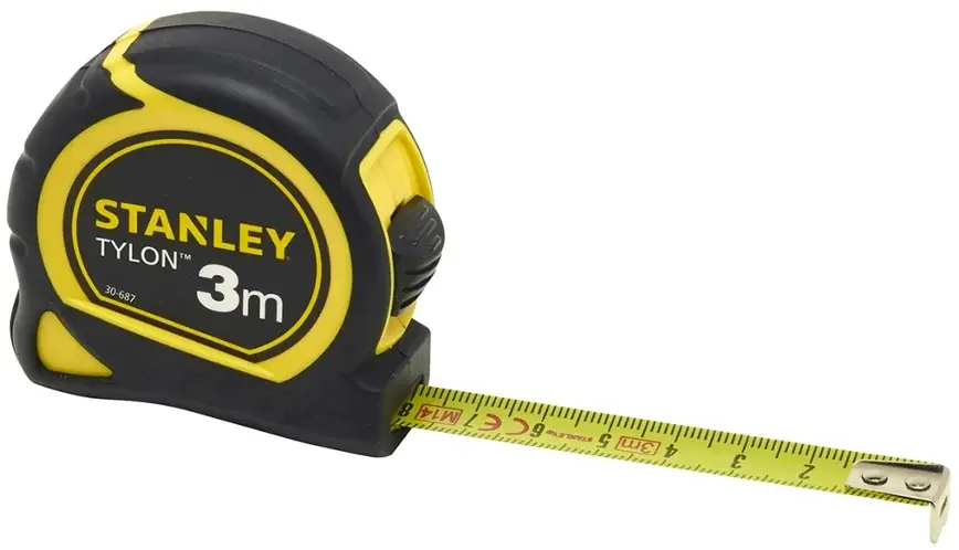 STANLEY 0-30-687 FITA MÉTRICA TYLON 3M X 13MM