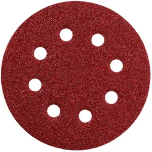 METABO 5 FOLHAS DE LIXA AUTOADERENTES 125 MM