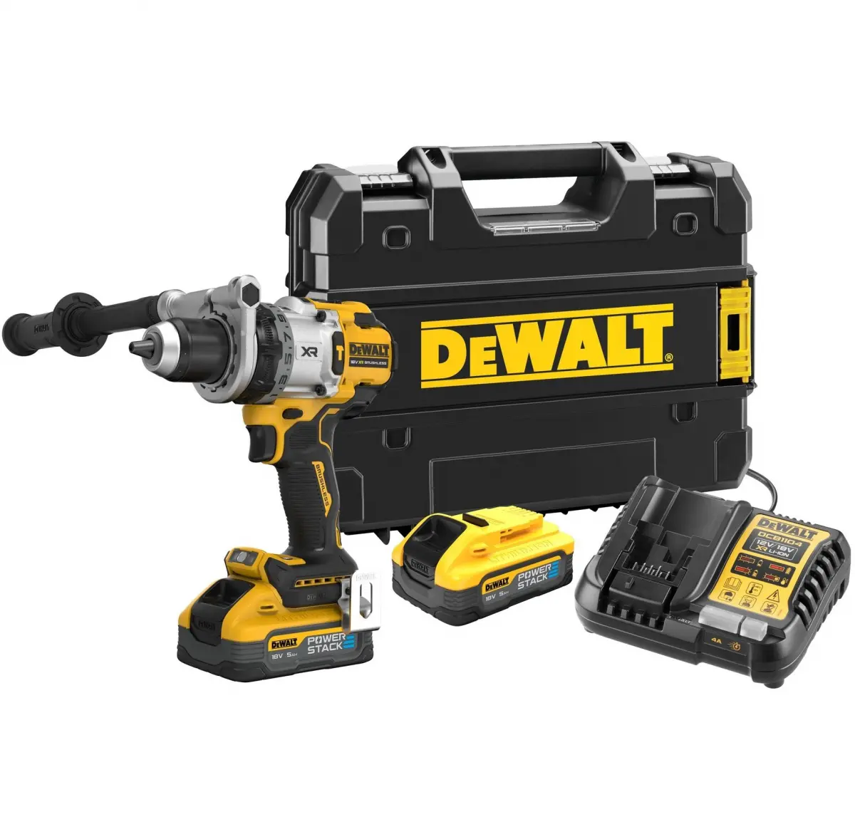 DEWALT DCD1007H2T-QW BERBEQUIM C/POWERSTACK 169NN (2x5Ah)
