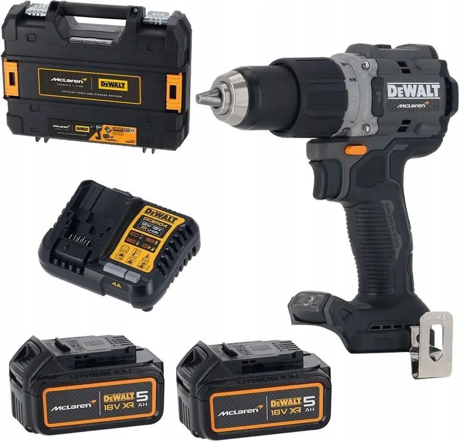 DEWALT DCD85MP2T-QW BERBEQUIM VERSÃO MCLAREN 90NN (2x5Ah)