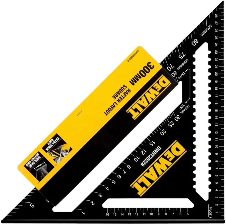 DEWALT DWHT25228-0 ESCUADRO MÉTRICO 30CM