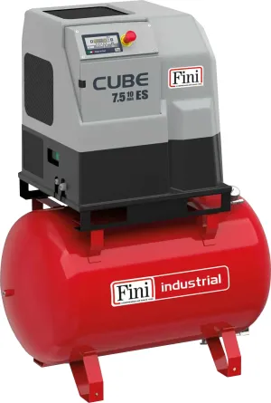 FINI CUBE 7.5-10-270 ES - COMPRESSOR DE PARAFUSO COM SECADOR