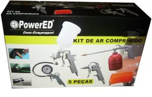 KIT AR COMPRIMIDO 5 PCS MATE POWERED