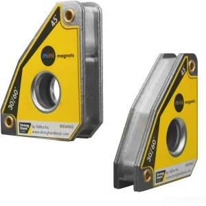 STRONG HAND TOOLS - PACK DE 6 MINI ESQUADROS MAGNÉTICOS