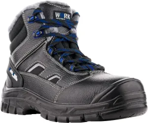 BOTA BRUSEL S3 W EM PELE C/ FORRO DELTA VM FOOTWEAR