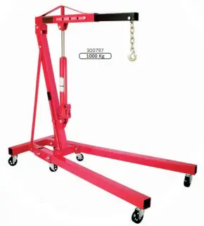 POWERED TSC1000R GRUA HIDRAULICA REBATIVEL 1TON