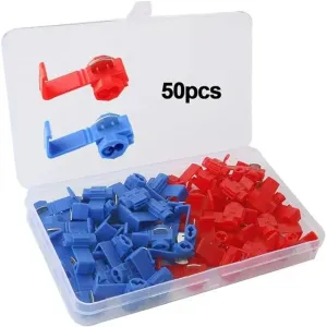 JOGO UNIÕES RÁPIDAS FIOS 0,5 A 2MM 50 PCS