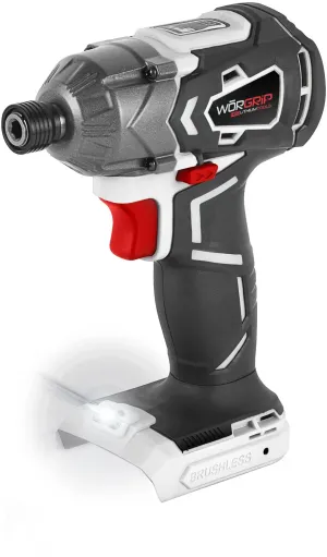 MÁQUINA IMPACTO BRUSHLESS 20V 1/4" COM BATERIA 2.0AH WORGRIP