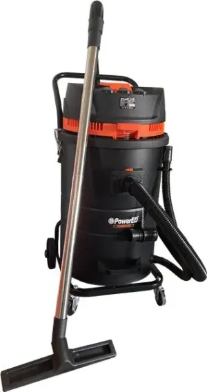 POWERED ASPIRADOR LIQUIDOS E SOLIDOS 80L 3M 3600W 230V