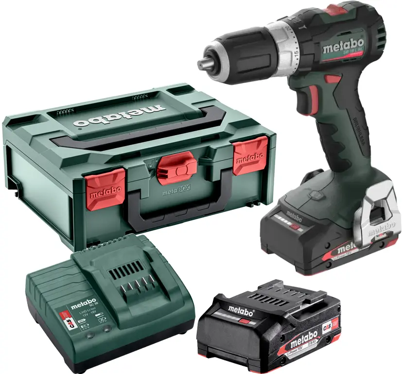 METABO BERBEQUINS-APARAFUSADORA S/FIO SB 18L BL (2x2Ah)