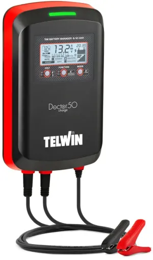 TELWIN CARREGADOR E GESTOR DE BATERIAS DOCTOR CHARGE 50