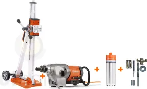 CAROTEADORA Ø 350 MM 3200W DM 370 C/SUPORTE HUSQVARNA COMBO