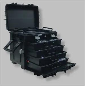 AIRGO_MULTIBOX MALA FERRAMENTA 4 GAVETAS COM TROLLEY