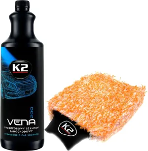 CONJUNTO LAVAGEM SHAMPOO E LUVA K2