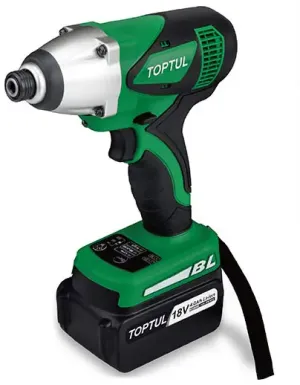 TOPTUL APARAFUSADORA DE IMPACTO A BATERIA 1/4" KPAB0840