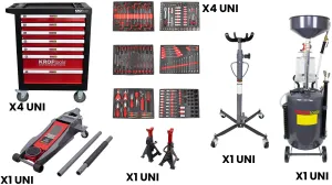 KROFTOOLS KIT OFICINA 2025 Nº4 - CARRO VERMELHO