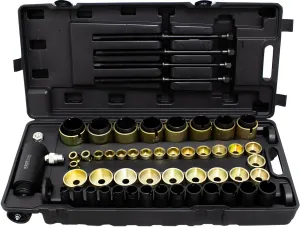 KROFTOOLS JOGO 63PCS SACAR / COLOCAR ROLAMENTOS. E CASQUILHO