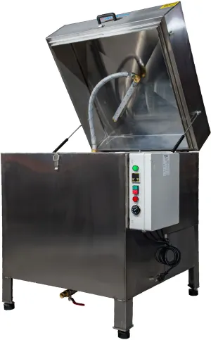 RAVIOL MÁQUINA LAVA PEÇAS A QUENTE BOMBA INOX MLQM900