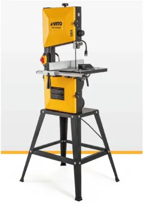 VITO VISFVB550 SERRA DE FITA VERTICAL COM BANCADA 550W