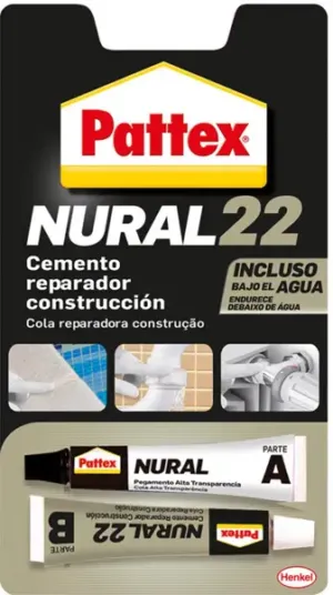 PATTEX NURAL 22 COLA REPARADORA CONSTRUÇÃO 22ML