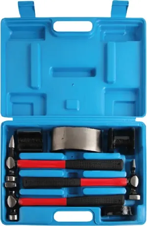 DURA-F1 JOGO DE MARTELOS E BIGORNAS PARA CHAPEIRO