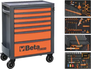 BETA CARRO DE FERRAMENTAS 2400 RSC 24/7-VAS 223 PCS