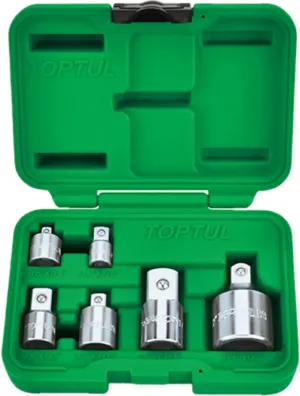 TOPTUL GAAI0606 JOGO DE ADAPTADORES 6 PCS