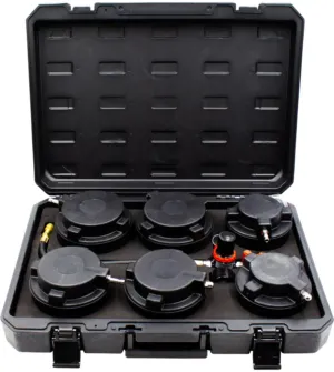 KROFTOOLS TESTE FUGAS DO TURBO C/ MANOMETRO 110-130MM 3PCS