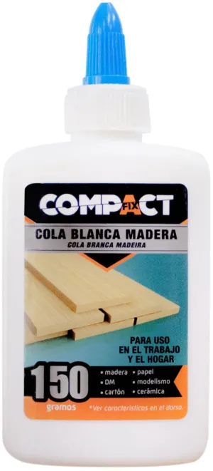 COMPACT COLA BRANCA MADEIRA 150 GR 43811