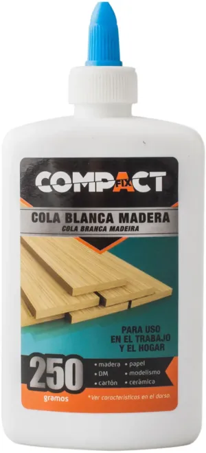 COMPACT COLA BRANCA MADEIRA 250 GR 43812