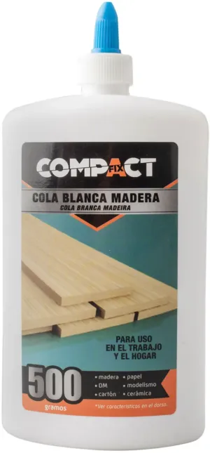 COMPACT COLA BRANCA MADEIRA 500 GR 43813