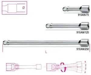 BETA EXTENSÃO ANGULAR QUADRA 3/8"